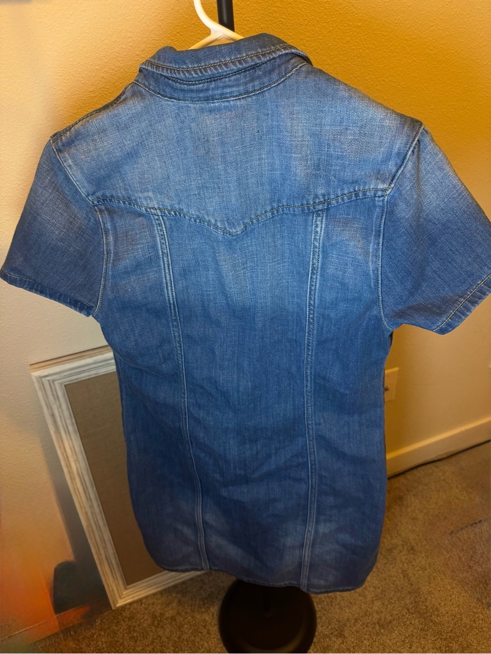 Idyllwind Blue Denim Shirt Dress - Picture 3 of 3